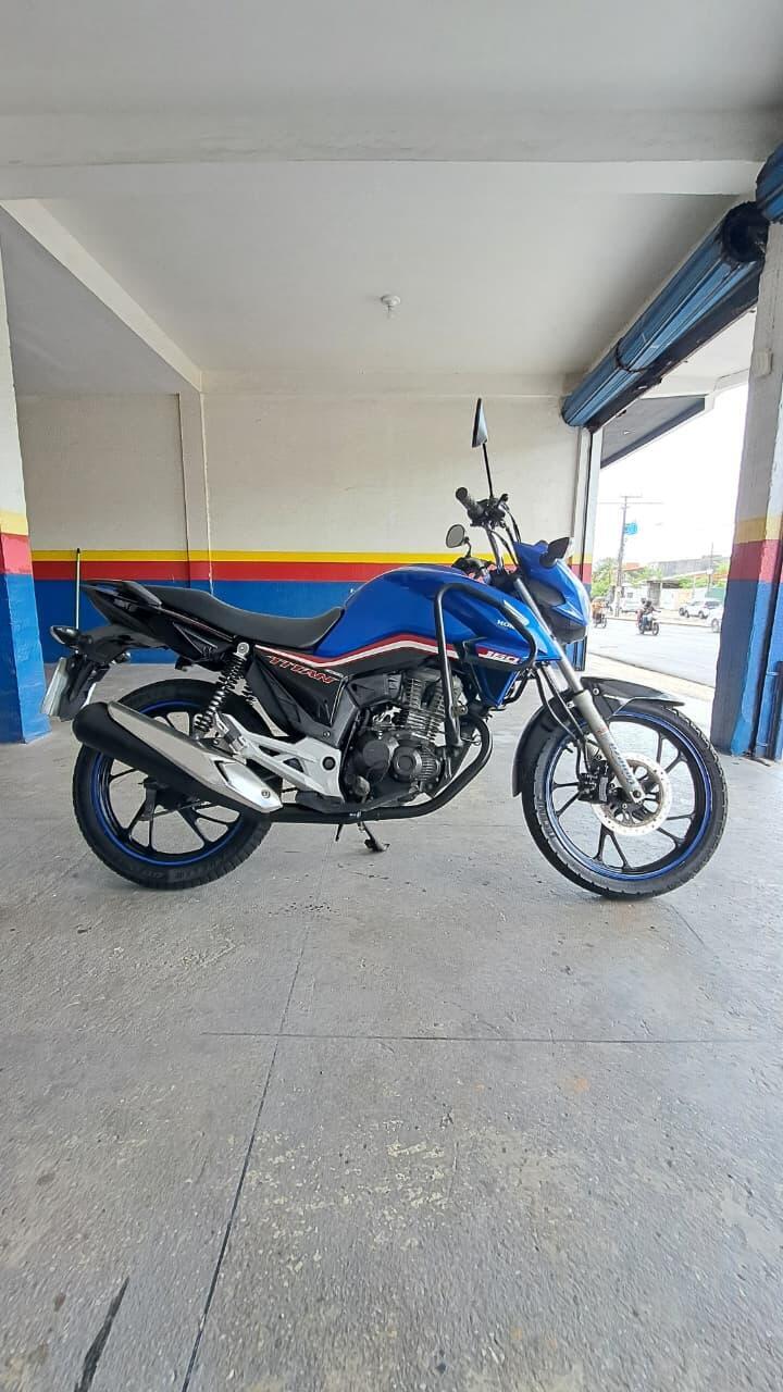 HONDA CG 160 TITAN LATERAL DIREITA